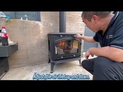 Op maat gemaakte antieke gietijzeren steenkoolkachel ontworpen gietijzeren houtkachel