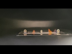 Hoge Beëindigencocon die het Opgeschorte Opgezette Dak hangen van de Ethylalcoholopen haard