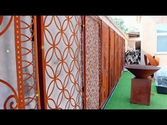 Gepolijste Corten geperforeerde panelen Decoratie Op maat gemaakte dikte