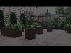 Aangepaste postbus planten dozen Tuin metaal ornamenten Weerbestendige